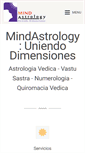 Mobile Screenshot of mindastrology.com